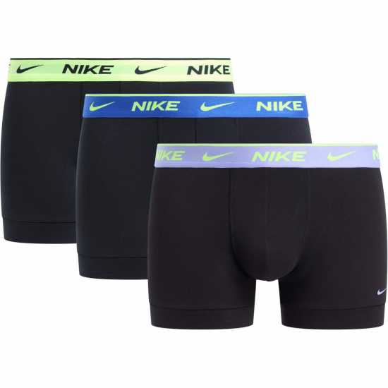 Nike Спортни Гащета 3 Pack Everyday Cotton Trunks Mens  