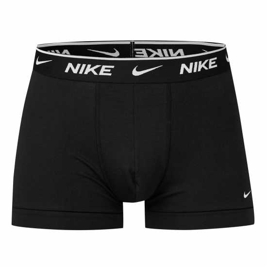 Nike Спортни Гащета 3 Pack Everyday Cotton Trunks Mens Волт/Черно/Черно Мъжко бельо