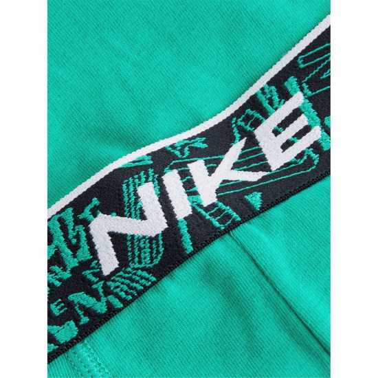 Nike Спортни Гащета 3 Pack Dri-Fit Essential Microfiber Trunks Mens Red/Blue/Green Мъжко бельо