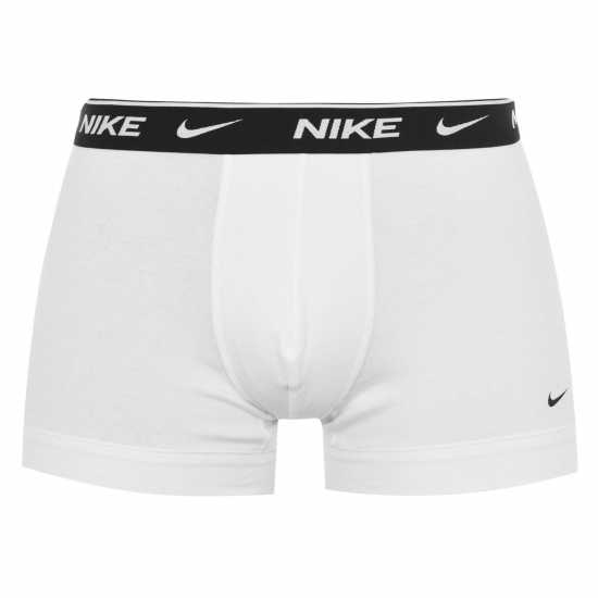 Мъжко бельо Nike Спортни Гащета 3 Pack Everyday Cotton Trunks Mens Черно/Сиво/Бяло MP1 Nike Спортни Гащета 3 Pack Everyday Cotton Trunks Mens Черно/Сиво/Бяло MP1 Мъжко бельо