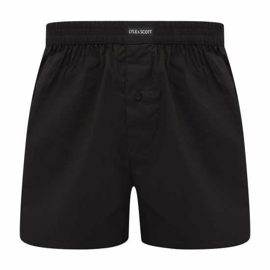 Lyle And Scott 3Pk Wvn Bxr Sn99 Black Мъжко бельо