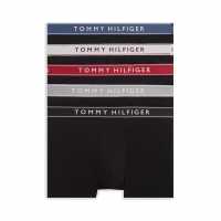 5-Pack Essential Logo Waistband Trunks  