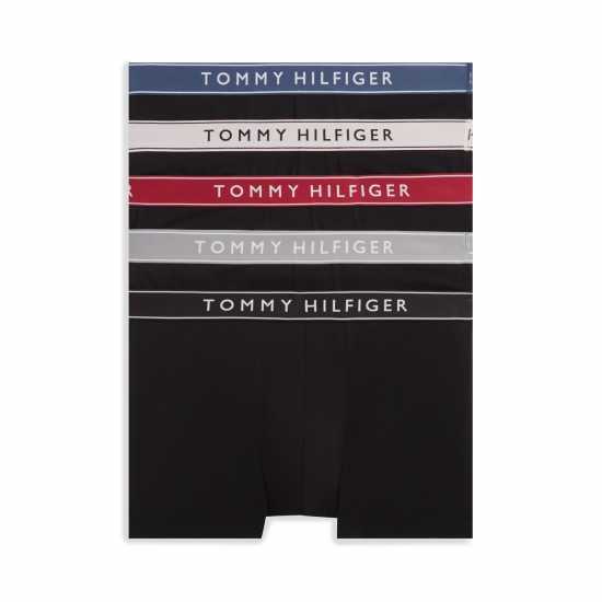 5-Pack Essential Logo Waistband Trunks  