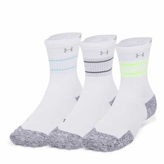 Under Armour Armour Ua Ad Run Cushion 3Pk Crew Sock Mens Under Armour Armour Ua Ad Run Cushion 3Pk Crew Sock Mens