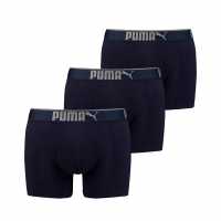 Puma 3 Pack Of Premium Boxers Navy Мъжко облекло за едри хора