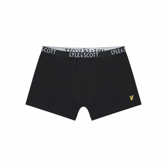 Lyle And Scott Pack Trunks Juniors Черно/Синьо/Червено 