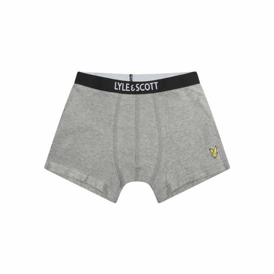 Lyle And Scott Pack Trunks Juniors Черно/Марл/Тъмносин 