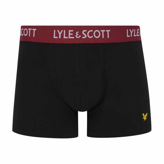 Мъжко бельо Lyle And Scott 5Pk Cre Trnk Sn99 Черно Lyle And Scott 5Pk Cre Trnk Sn99 Черно Мъжко бельо