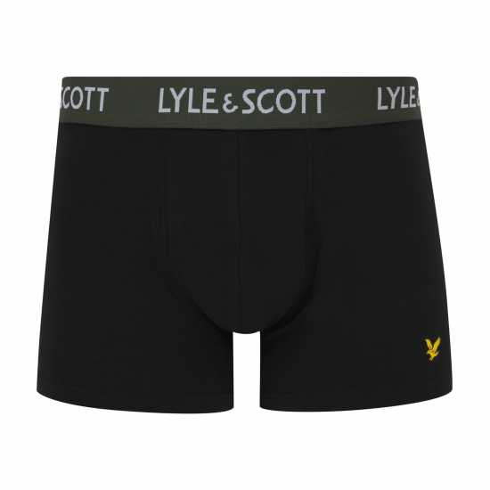 Мъжко бельо Lyle And Scott 5Pk Cre Trnk Sn99 Черно Lyle And Scott 5Pk Cre Trnk Sn99 Черно Мъжко бельо