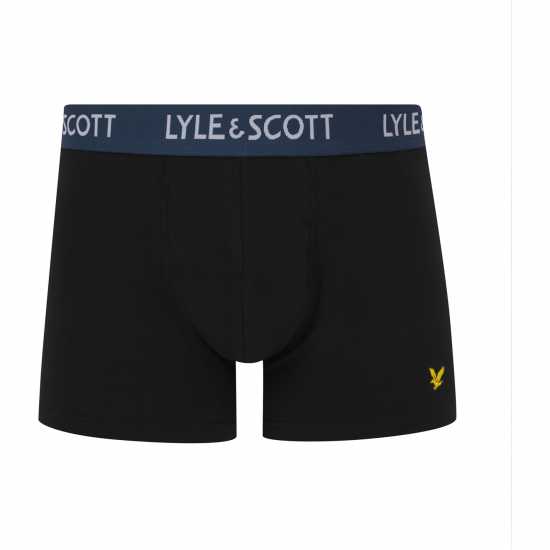 Мъжко бельо Lyle And Scott 5Pk Cre Trnk Sn99 Черно Lyle And Scott 5Pk Cre Trnk Sn99 Черно Мъжко бельо