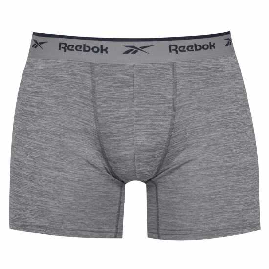 Мъжко бельо Reebok Мъжки Боксерки 3 Pack Boxer Shorts Mens Reebok Мъжки Боксерки 3 Pack Boxer Shorts Mens Мъжко бельо