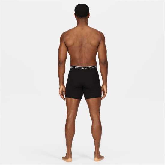 Мъжко бельо Reebok Мъжки Боксерки 3 Pack Boxer Shorts Mens Reebok Мъжки Боксерки 3 Pack Boxer Shorts Mens Мъжко бельо