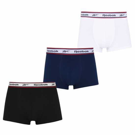 Reebok Мъжки Боксерки 3 Pack Boxer Shorts Mens  Мъжко бельо