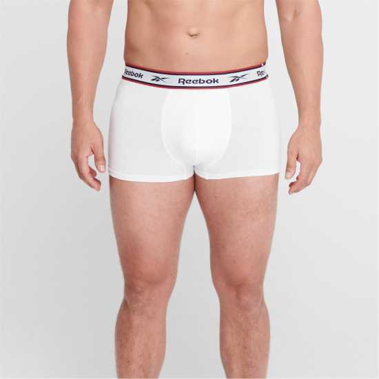 Reebok Мъжки Боксерки 3 Pack Boxer Shorts Mens Черно/Бяло/Сиво Мъжко бельо