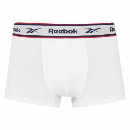 Reebok Мъжки Боксерки 3 Pack Boxer Shorts Mens Черно/Бяло/Сиво Мъжко бельо
