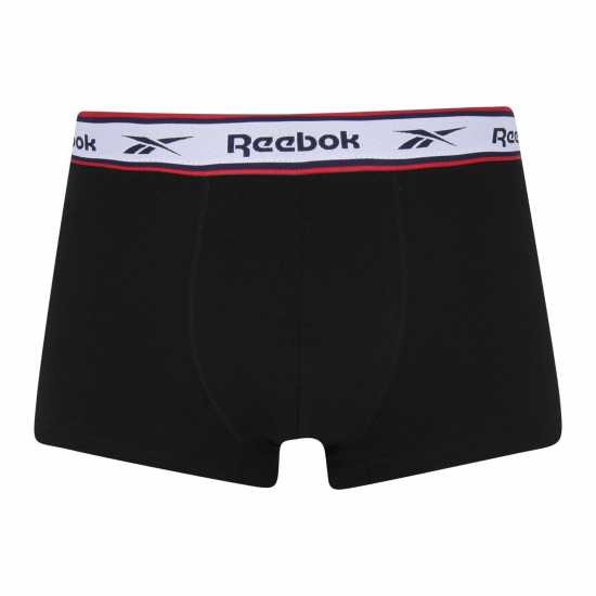 Reebok Мъжки Боксерки 3 Pack Boxer Shorts Mens Blk/Wht/Gry Мъжко бельо