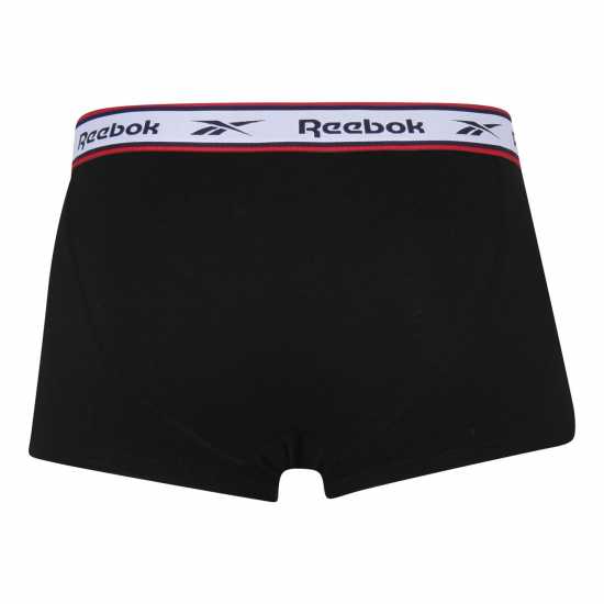 Reebok Мъжки Боксерки 3 Pack Boxer Shorts Mens Черно/Бяло/Сиво Мъжко бельо