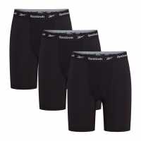 Reebok 3 Pack Performance Boxer Shorts Hogan Черно Reebok 3 Pack Performance Boxer Shorts Hogan Черно