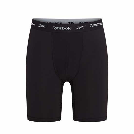 Reebok 3 Pack Performance Boxer Shorts Hogan Черно 