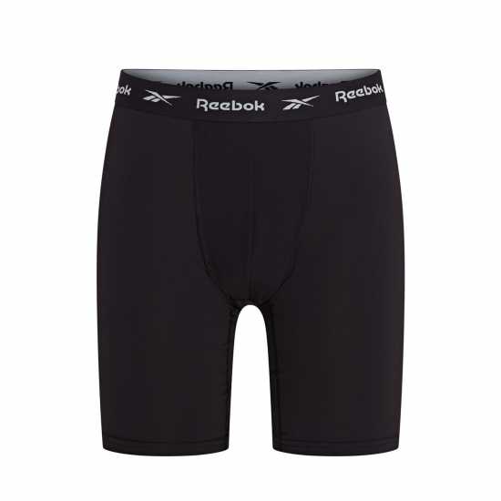 Reebok 3 Pack Performance Boxer Shorts Hogan Черно/Бяло/Сиво 