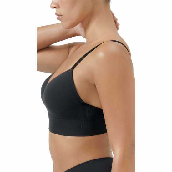 Adidas Active Seamless Micro Stretch Wireless Bra Black Дамско бельо