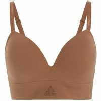 Adidas Active Seamless Micro Stretch Wireless Bra Toasted Almond Дамско бельо