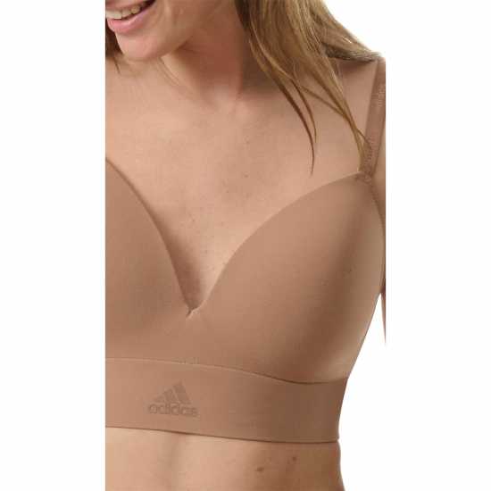 Adidas Active Seamless Micro Stretch Wireless Bra Toasted Almond Дамско бельо