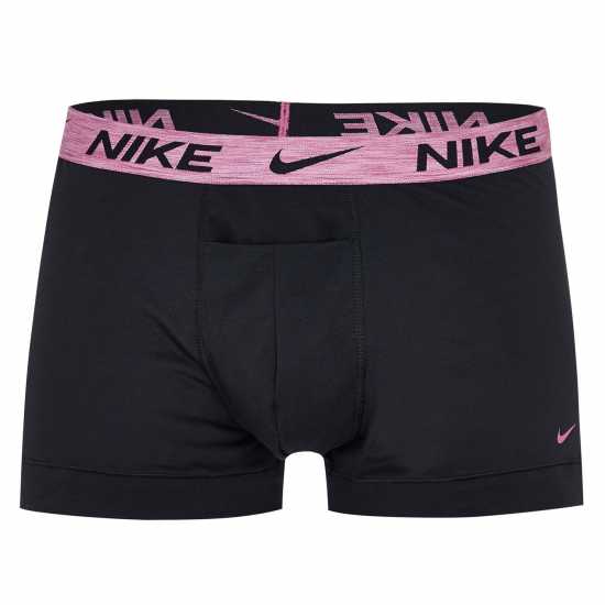 Nike Мъжки Боксерки 2 Pack Boxer Shorts Mens Bordeau/Blk 1KG Мъжко бельо