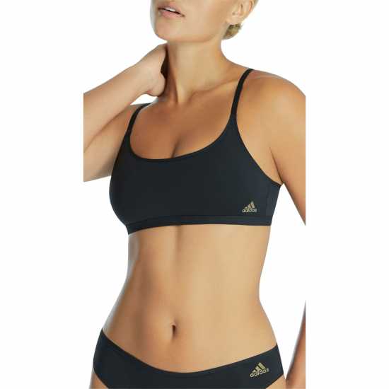 Adidas Scoop Bralette Black Дамско бельо
