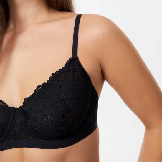 Дамско бельо Jack Wills Ophelia Bra Черно Jack Wills Ophelia Bra Черно Дамско бельо