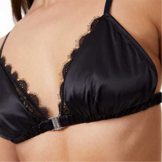 Дамско бельо Jack Wills Elodie Bralette Черно Jack Wills Elodie Bralette Черно Дамско бельо