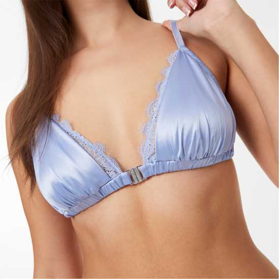 Дамско бельо Jack Wills Elodie Bralette Детско синьо Jack Wills Elodie Bralette Детско синьо Дамско бельо