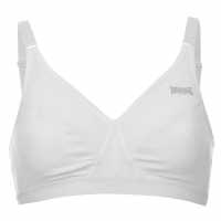 Lonsdale Дамски Спортен Сутиен Sports Bra Ladies White Спортни сутиени