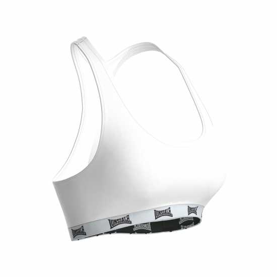 Спортни сутиени Lonsdale Дамски Спортен Сутиен Sports Bra Ladies Бяло Lonsdale Дамски Спортен Сутиен Sports Bra Ladies Бяло Спортни сутиени