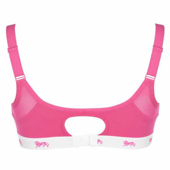 Lonsdale Дамски Спортен Сутиен Sports Bra Ladies Ярко розово Спортни сутиени