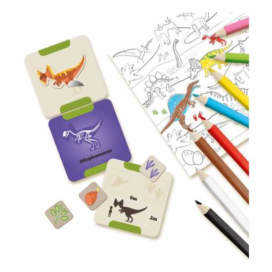I Learn Dinosaurs Colouring Set  Подаръци и играчки