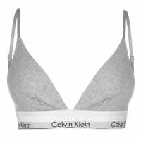 Calvin Klein Cotton Triangle Bra Grey Hthr Дамско бельо