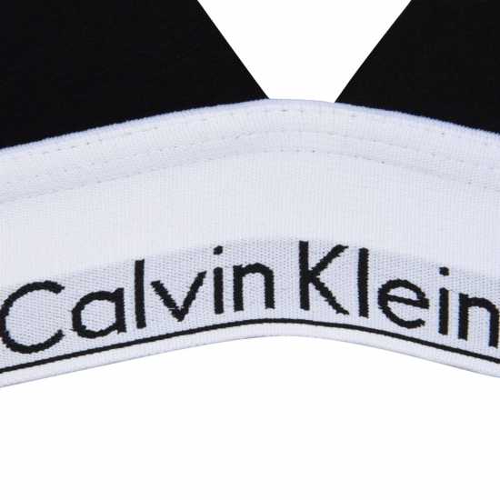 Calvin Klein Cotton Triangle Bra Black - Дамско бельо