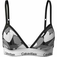 Calvin Klein Cotton Triangle Bra Grey Multi Дамско бельо