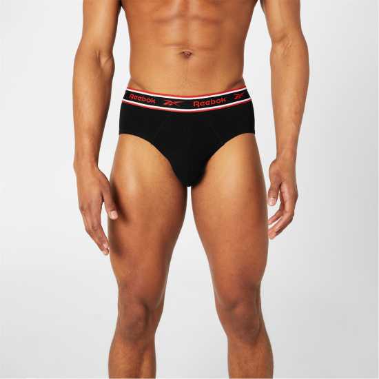 Reebok 3 Pack Cotton Elastane Briefs Mens  Мъжко бельо