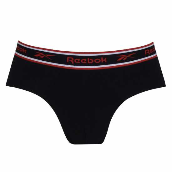 Reebok 3 Pack Cotton Elastane Briefs Mens Черно/Бяло/Сиво Мъжко бельо