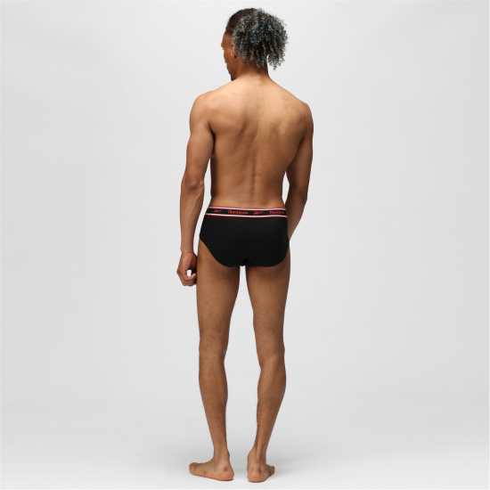 Reebok 3 Pack Cotton Elastane Briefs Mens Черно/Бяло/Сиво Мъжко бельо