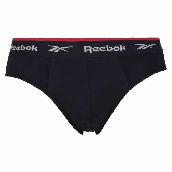 Reebok 3 Pack Wiggins Briefs Mens Черно Мъжко бельо