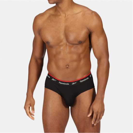 3 Pack Mens Performance Briefs Черно 