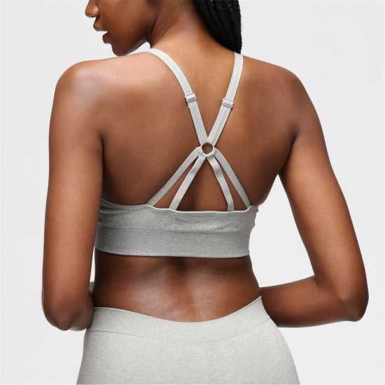 Дамско бельо Reebok Maryna Sl Bra Grey Marl Reebok Maryna Sl Bra Grey Marl Дамско бельо