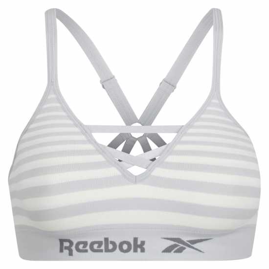 Дамско бельо Reebok Maryna Sl Bra Сиво/Бяло Reebok Maryna Sl Bra Сиво/Бяло Дамско бельо