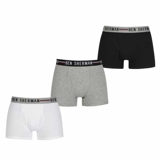 Ben Sherman 3 Pack Chase Boxer Sort  Мъжко бельо