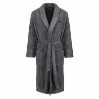 Ben Sherman Fleece Robe Grey Мъжки пижами