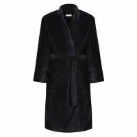 Ben Sherman Fleece Robe Black Мъжки пижами