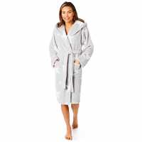 Light And Shade Pretty Woman Dressing Gown Ladies Grey Дамски пижами